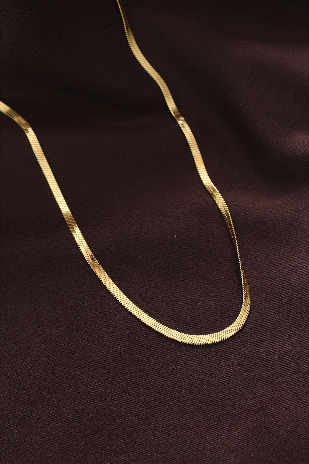 316L Çelik Gold Renk 60 cm İtalyan Zincir Kolye